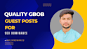 high quality gbob backlinks through guest blogging