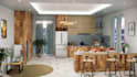 remodel 3d kitchen and interior design with realistic render