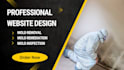 design mold removal or mold remediation website