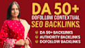 do high quality contextual seo dofollow backlinks