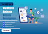 wordpress business website elementor 5 pages speed and mobile optimization