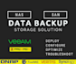 configure, troubleshoot truenas, synology, qnap and veeam backup solution