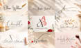 do signature elegant logo and powerpoint presentation pitch deck and rebranding