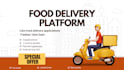 build multi store food delivery app  like uber eats, talabat