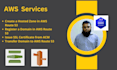 host or migrate a domain in AWS and issue SSL certificate
