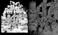 create dark art logo for hardcore band, graffiti artwork