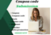 submit coupon code coupon submission coupon promo code amazon promotion code