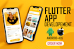 be your flutter developer build android IOS flutter app with firebase and API
