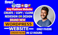 create, clone, fix, convert ai website or figma to wordpress website design