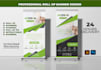 design professional retractable banner, standee and x stand