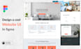 design attractive website UI in figma