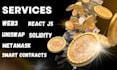 develop web3 project, staking, minting dapp and smart contracts
