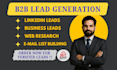 b2b lead generation and targeted email list building