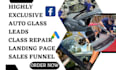 generate auto glass leads glass repair leads glass replacement leads glass leads