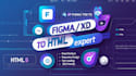 convert figma to HTML, PSD to HTML, sketch to HTML responsive bootstrap website