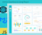 develop an admin dashboard using react