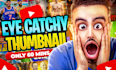 design high CTR youtube thumbnail