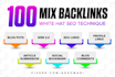 build unique domain mix seo backlinks improve your ranking