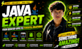 do java scripting , java fx, java swing and java bug fixing