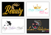 do professional beauty salon and spa logo