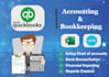 do setup, clean up, reconciliation and bookkeeping using quickbooks online