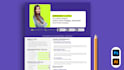 craft a professional resume design and CV design