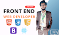 do affordable html css coding, bootstrap agency, custom frontend site specialist