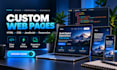 create web pages via vs code