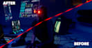 add sleek hud vfx with precise motion tracking