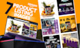 craft sales driven amazon listing images, storefront design, amazon a plus