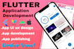 do ios and android app hybrid mobile flutter app development using react native
