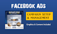 be your facebook ads campaign manager setup, manage and optimize fb, insta ads