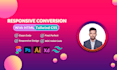 do figma to HTML, PSD, xd to HTML, CSS, scss, tailwind CSS, bootstrap responsive