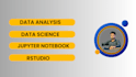 do data science, data analysis and machine learning using jupyter notebook