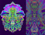 creative trippy illustration for tshirt merchandise
