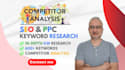 do advanced SEO PPC keyword research and competitor analysis