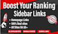 do da50 plus 50 homepage blogroll sidebar footer backlinks