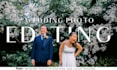 do the color grading and retouching wedding photo