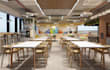 visualize commercial offices and coworking open space  3d interior design