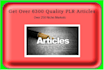 give you over 6500 quality articles in 250 niche