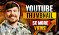 design viral and attractive thumbnail for you