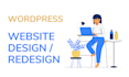 develop responsive wordpress website, business website design or blog