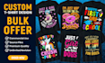 do custom t shirt design for your print on demand store