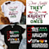 do unique creative christmas t shirt designing