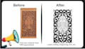 make your design into laser engraving , laser cutting , laser etching and dxf