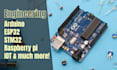 do arduino, esp32, or stm32 programming and embedded systems