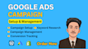 setup and manage your google ppc ads campaign