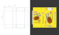 make dyeline templates for custom packaging boxes, bags