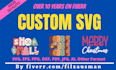 do high quality custom svg and vector tracing