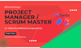 be your project manager scrum master